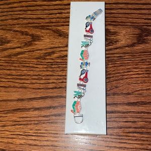 Hairdresser charm bracelet.